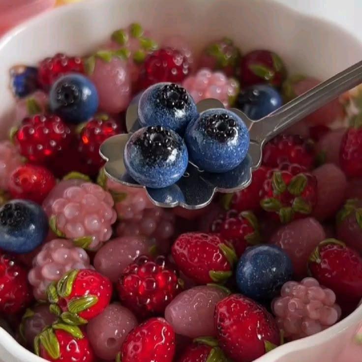Orchard Whispers: Harvested Berry Medley